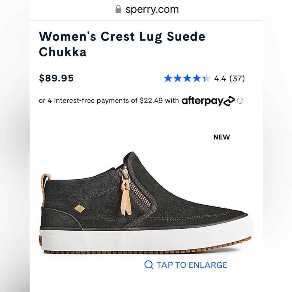 Brand new Sperry Crest Lug Chukka sz 9.5